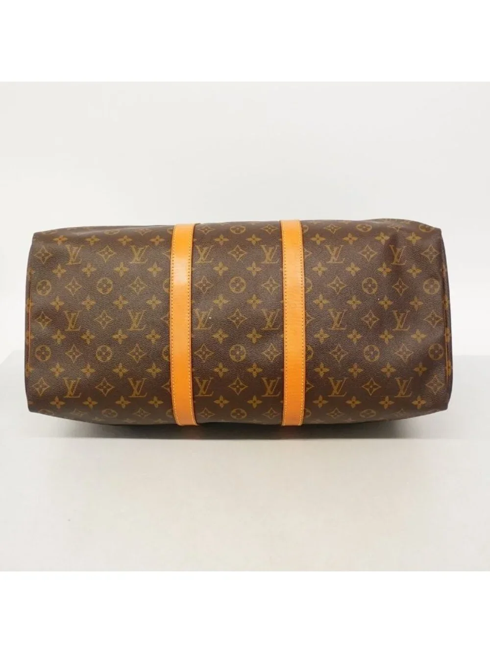 Louis Vuitton Boston Bag Monogram Keepall 50 Brown